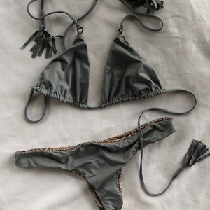 Acacia Swimwear Set in Platinum